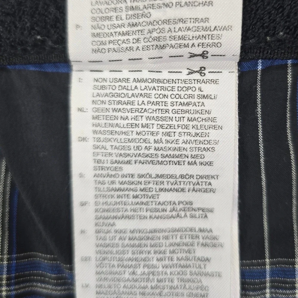Adidas Climacool Plaid Athletic Shorts Mens Medium Black Blue Golf Summer